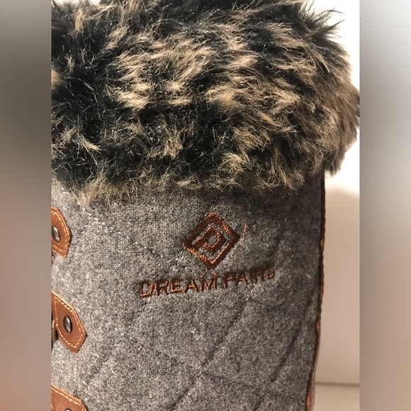 Dream Pairs winter snow insulated boots women size 11 - Picture 4 of 12